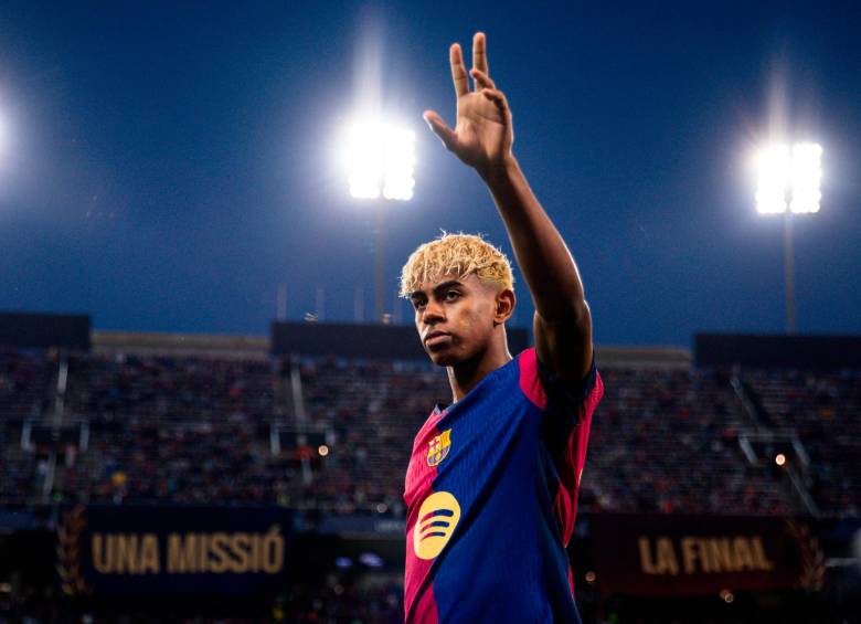 Lamine Yamal es la nueva maravilla del fútbol mundial de élite. FOTO X-BARCELONA