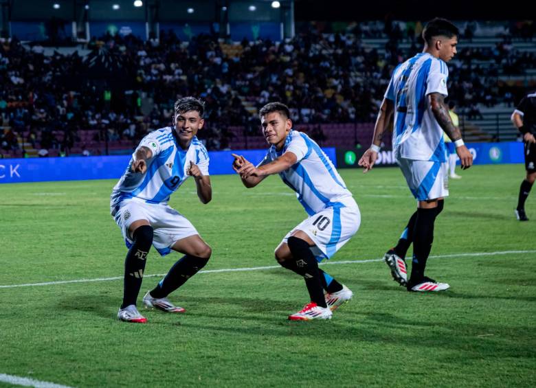 El seleccionado argentino se perfila como uno de los más fuertes de este campeonato. FOTO: Tomada de X @Conmebol