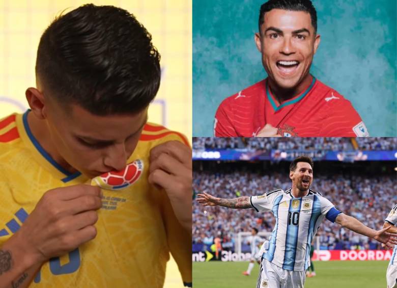 Messi, Cristiano y Colombia: lo más buscado por los colombianos durante el Mundial 2026. Foto: FIFA / @selecaoportugal / Selección Colombia
