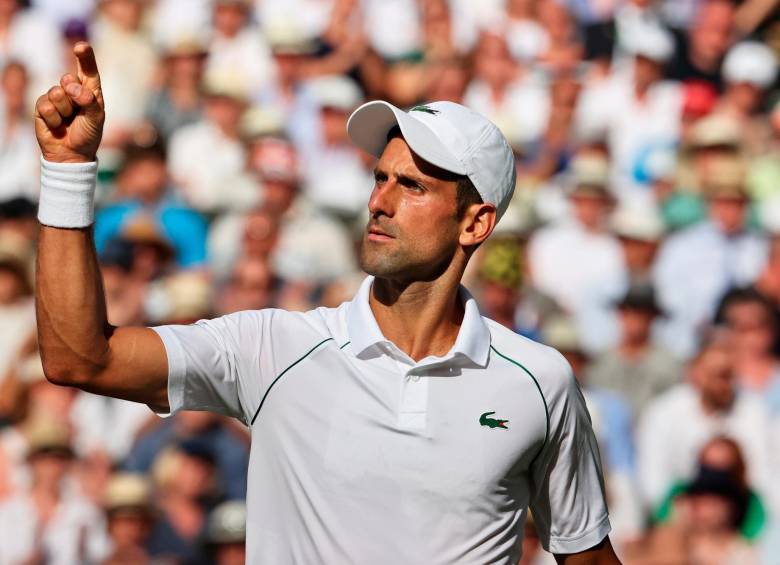 Novak Djokovic, de 35 años de edad, buscará su título 21 de Grand Slam. FOTO: AFP