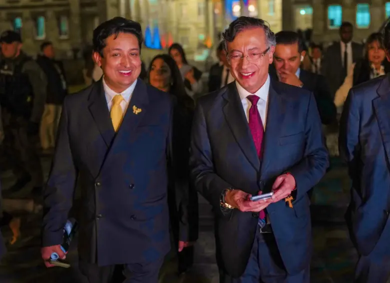 Andrés Hernández Ramírez, actual jefe de comunicaciones del presidente Gustavo Petro. FOTO: Tomada de las redes sociales de @AndresCamiloHR
