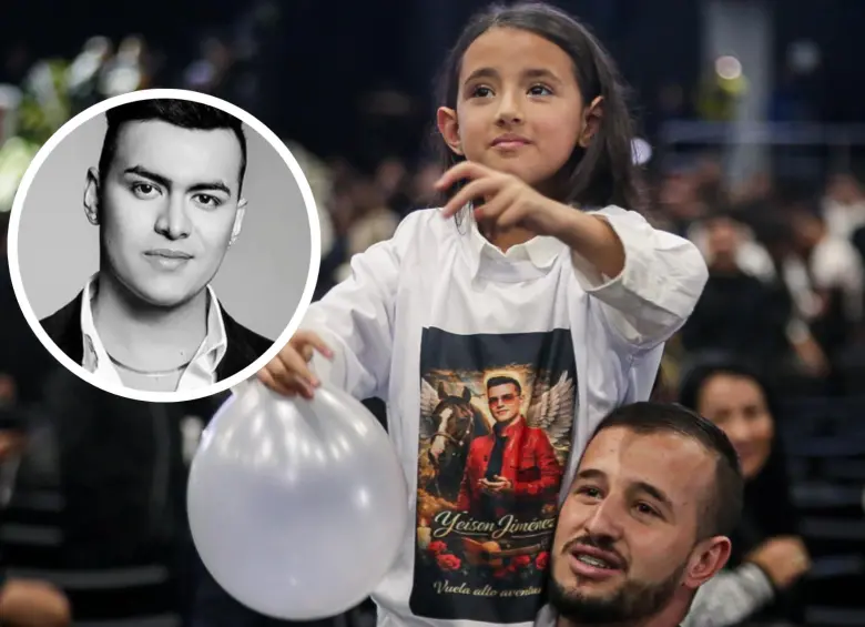 Este miércoles, 14 de enero de 2026, se llevó a cabo el homenaje oficial al cantante y a los integrantes de su equipo de trabajo en el Movistar Arena en Bogotá. FOTO: Colprensa y redes sociales @yeison_jimenez