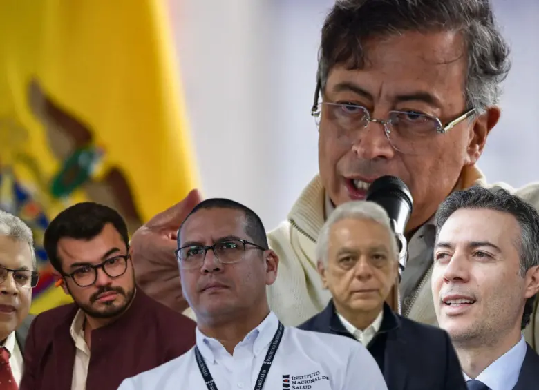Cinco han sido los superintendentes de salud que ha nombrado Petro en su administración. Fotos: Colprensa