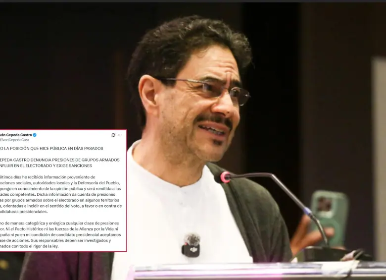 Las declaraciones las dio a conocer a través de un mensaje que compartió en su cuenta de X (antes Twitter). Foto: Redes sociales/ Colprensa