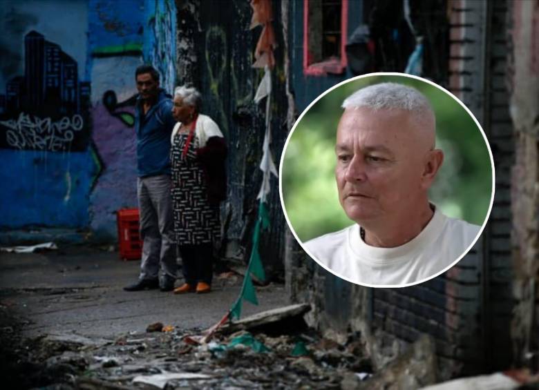 Óscar Rosas relató en Los informantes los años en los que, según su testimonio, fue obligado a cocinar bajo amenazas en el antiguo Bronx de Bogotá. FOTO: Colprensa, captura de video. 