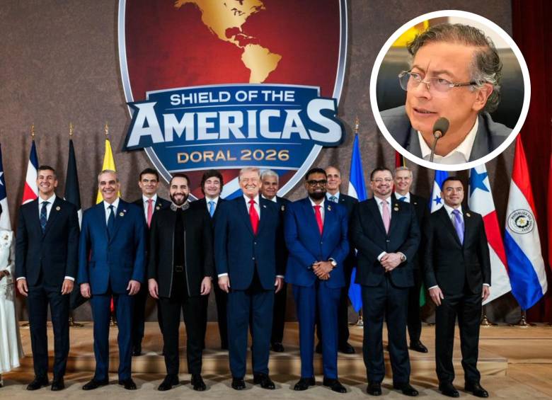 La Casa Blanca argumenta que el nivel de cooperación de la administración Petro es insuficiente, dejando a las tres economías más grandes de la región fuera de la coalición militar. FOTO: Cortesía Casa Blanca y Colprensa