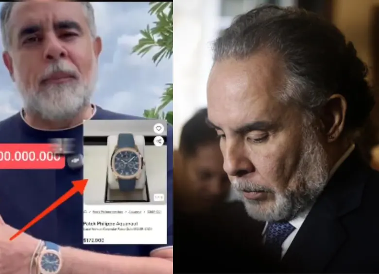 Benedetti responde a críticas por su “lujoso” reloj: “Es chimbo, me lo puse para que digan que soy un bandido”