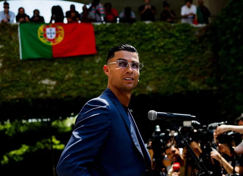 Cristiano Ronaldo le dedicó unas palabras a todo el pueblo de Portugal antes de partir al Mundial. FOTO: Tomada de redes sociales @Cristiano