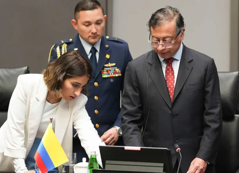 Sarabia asumió como canciller el pasado 29 de enero. Es decir, su permanencia en el cargo se extendió por poco más de cinco meses. FOTO: PRESIDENCIA