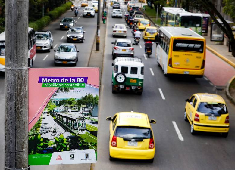 El Metro de la 80 debe quedar listo en 2026. FOTO: MANUEL SALDARRIAGA