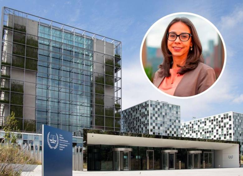 La abogada y diplomática Carolina Olarte-Bácares fue embajadora de Colombia en La Haya y fue parte del litigio que le dio el triunfo a Colombia sobre Nicaragua. FOTO: CPI y Cancillería