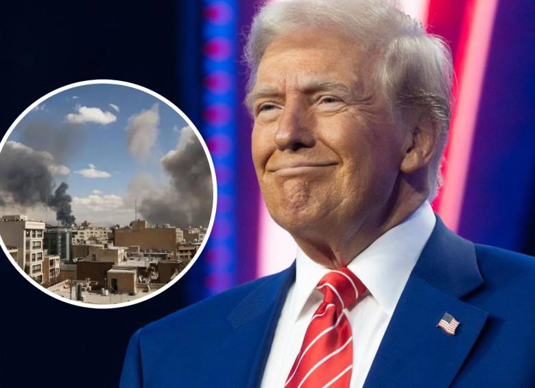 Mientras el Pentágono asegura que la ofensiva “apenas comienza”, el presidente Donald Trump afirma que las fuerzas iraníes han sido neutralizadas. FOTO: Getty y AFP