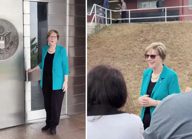 Laura Farnsworth Dogu, encargada de negocios de los Estados Unidos para Venezuela. Foto: Redes Sociales @usembassyve