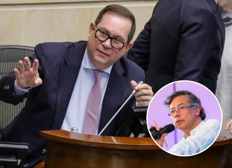 Lidio García es el presidente del Senado. Le respondió a la petición de Petro asegurando que “el Congreso es una rama autónoma e independiente del poder público”. Foto: Colprensa