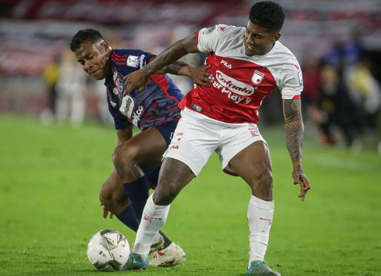 Léider Berrio, mediocampista del DIM, es una de las figuras del equipo y de la Liga BetPlay 2025 con el club antioqueño. FOTO: COLPRENSA