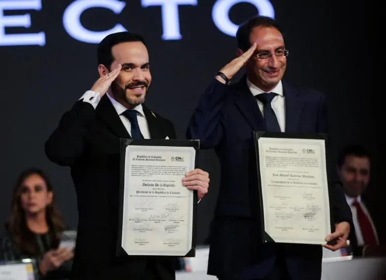 Abelardo de la Espriella designó a su vicepresidente, José Manuel Restrepo, como el encargado del empalme anticorrupción. FOTO COLPRENSA