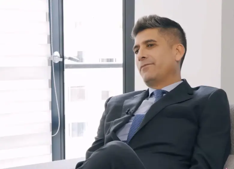 Mario Burgos, fiscal encargado del caso contra el hijo del presidente. Foto: captura de pantalla.