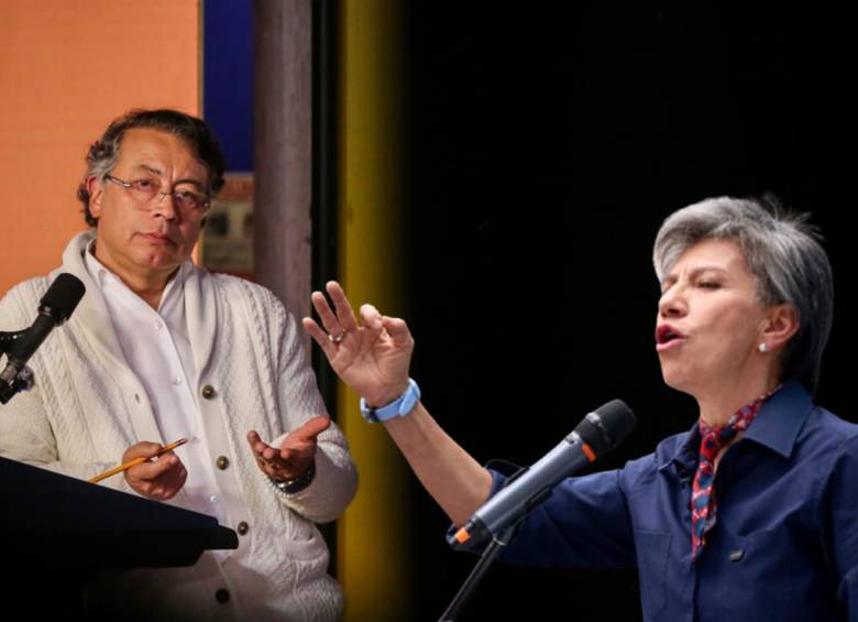 Presidente Gustavo Petro denunciado por la candidata Claudia López. Foto: Colprensa