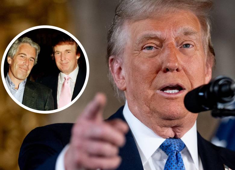 Donald Trump aseguró el pasado domingo 16 de noviembre que los republicanos de la Cámara “deberían votar a favor de la publicación”, sin dimensionar que muchos lo querían desafiar. FOTO: Getty