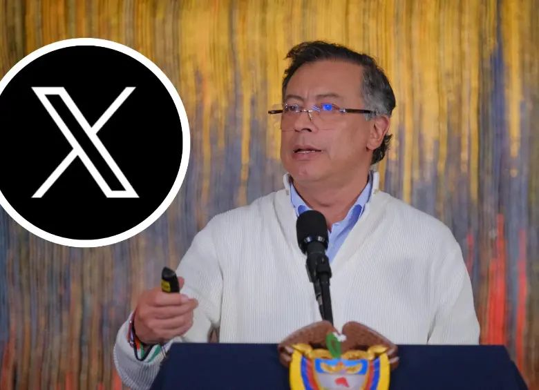 Tras la condena a Álvaro Uribe, el presidente Gustavo Petro ha tenido varios enfrentamientos a través de X. FOTO: EL COLOMBIANO / PRESIDENCIA