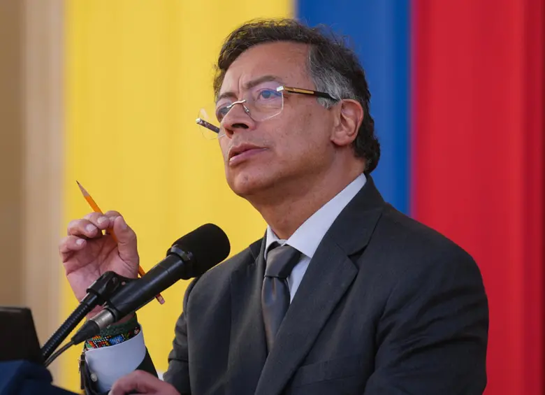 El presidente de Colombia, Gustavo Petro. FOTO: Presidencia de la República