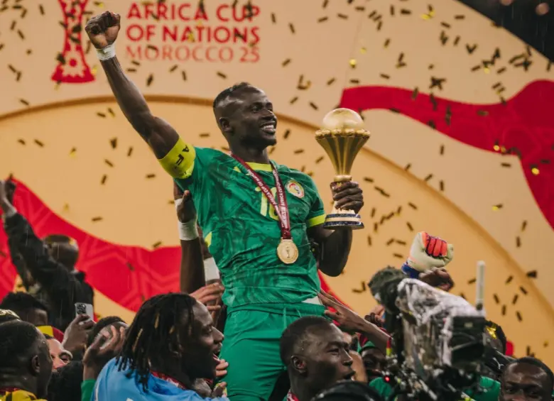 Sadio Mané, jugador del Al-Nassr y capitán de la Selección de Senegal. FOTO: Tomada de redes sociales @GaindeYi