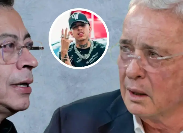 El presidente Petro respondió defendiendo su reforma y cuestionando decisiones de Uribe, reavivando la disputa política entre ambos. FOTO: EL COLOMBIANO/ X @Westcol