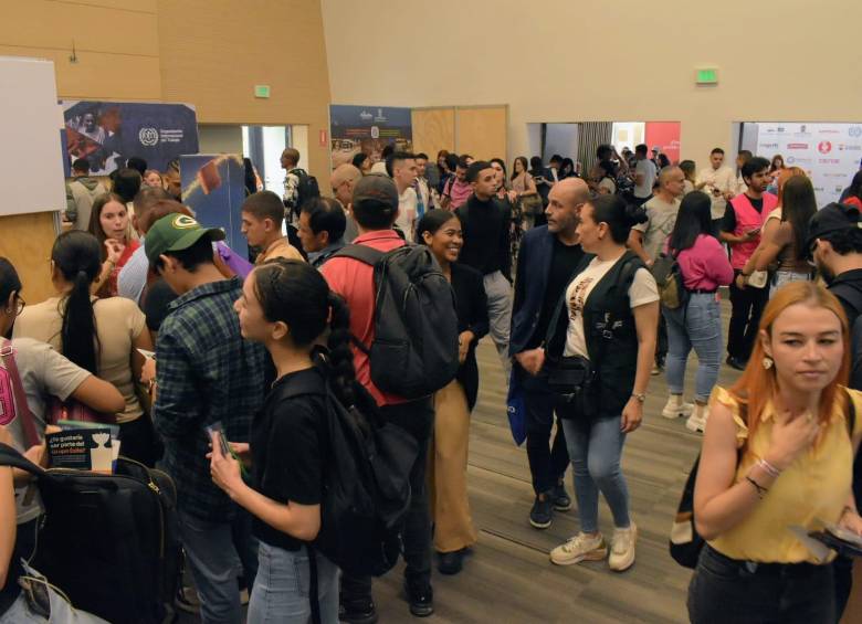 La feria de empleo Empleo Fest 2024 se realizó el 20 de agosto en la UPB. FOTO: CORTESÍA