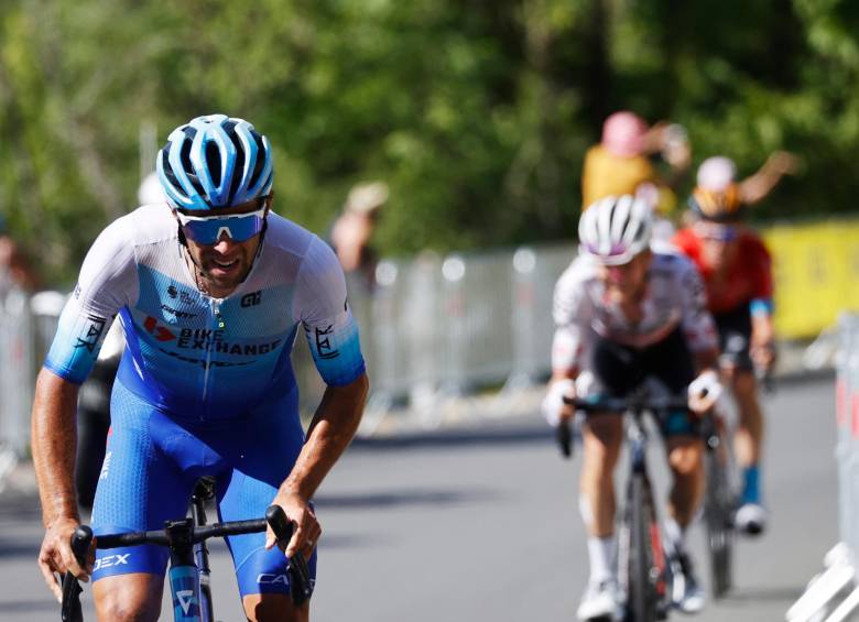 El australiano Michael Matthews, ganador de la etapa 14 del Tour de Francia. FOTO EFE