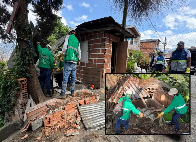 Algunas de las casetas intervenidas durante el operativo de las autoridades. FOTO: Cortesía.