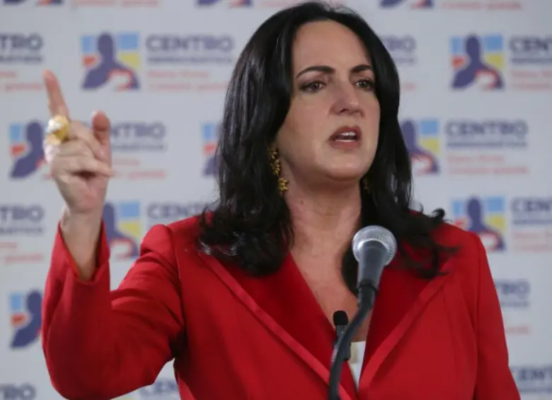 La senadora del Centro Democrático cierra su investidura tras sesionar durante cuatro años en el Congreso. Foto: Colprensa.