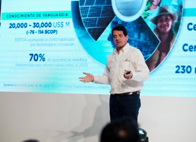 El presidente de Ecopetrol, Felipe Bayón, dijo que la empresa invierte US$1.800 millones en exploración y explotación de gas. FOTO cortesía