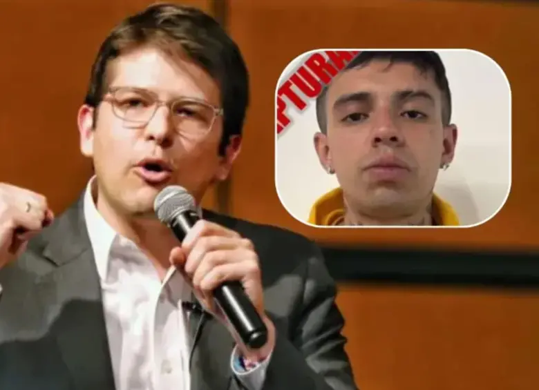 Harol Daniel Barragán fue condenado por el magnicidio de Miguel Uribe. Foto: Colprensa y captura de video