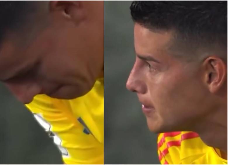 Con un gol de pierna derecha, James Rodríguez llevó este jueves a Colombia al Mundial de 2026 al vencer 3-0 a Bolivia en la penúltima fecha de la Eliminatoria. FOTO: Captura video Gol Caracol