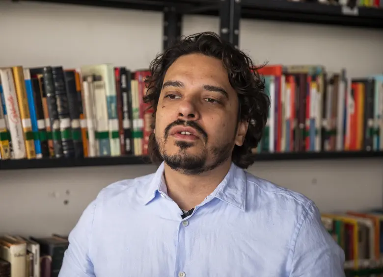 Álvaro Narváez fue secretario de Cultura de Medellín entre 2020 y 2023. Foto: Carlos Alberto Velásquez.