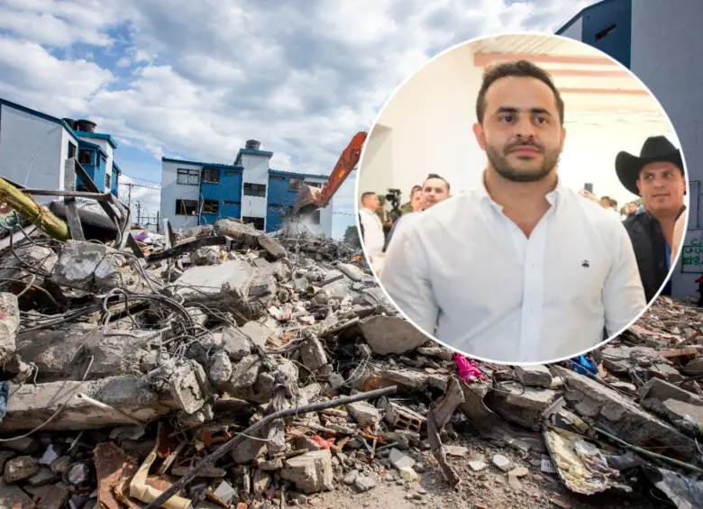 Erasmo Zuleta, gobernador de Córdoba, no ocultó su tristeza ante los pocos suministros recolectados para las víctimas del terremoto. Fotos: Julio César Herrera Echeverri y Colprensa