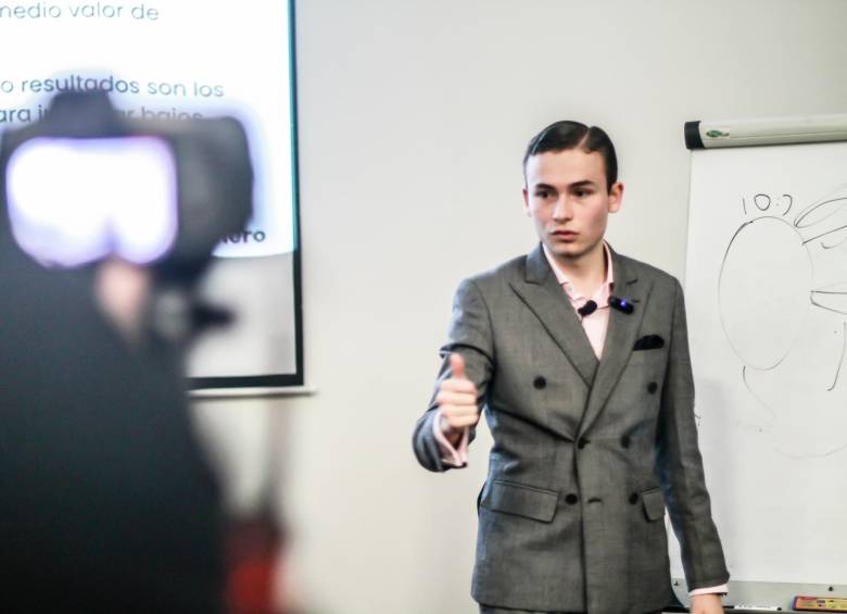 Santiago Romero Pérez, empresario experto en consultoría y marketing digital, estuvo a cargo de la organización. Foto CORTESÍA