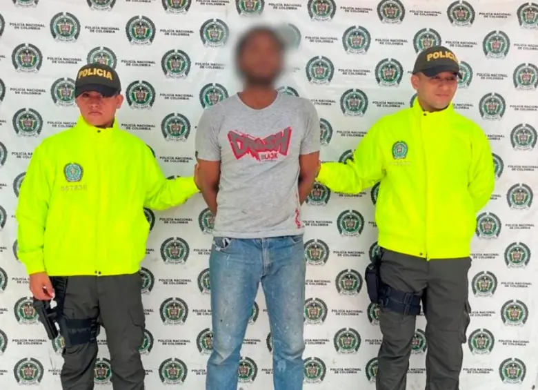 James Alberto Caicedo, tío del menor, tiene antecedentes judiciales por varios delitos. FOTO: Cortesía Policía