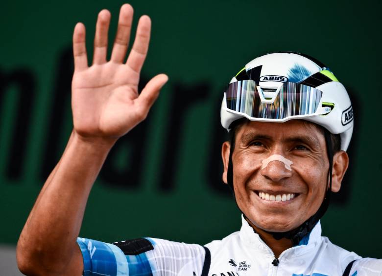 Nairo Quintana, quien suma 51 triunfos como profesional, es una de las leyendas del ciclismo colombiano y mundial. FOTO: AFP