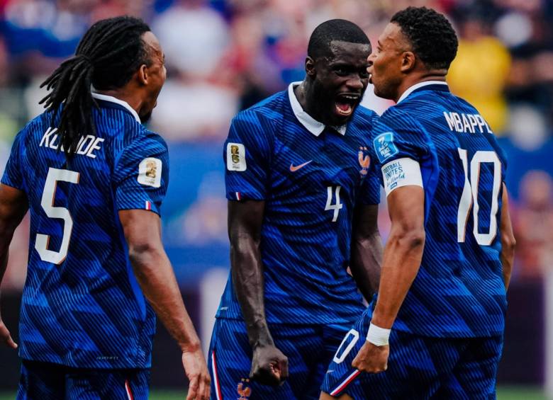 Kylian Mbappé celebrando su tercer gol en el Mundial de Norteamerica 2026. FOTO: Tomada de redes sociales @equipedefrance