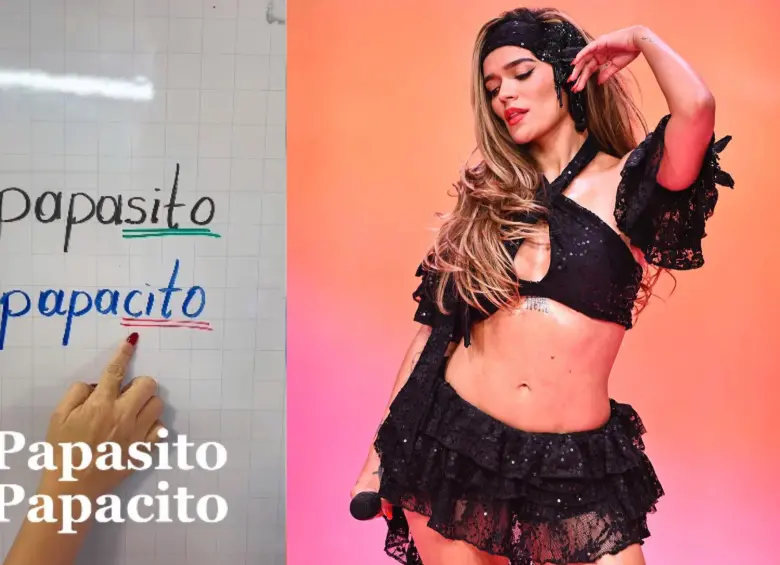 Experta lingüista explica cómo es la forma correcta de escribir el título de la viral canción de Karol G. Fotos: Captura de video y redes sociales