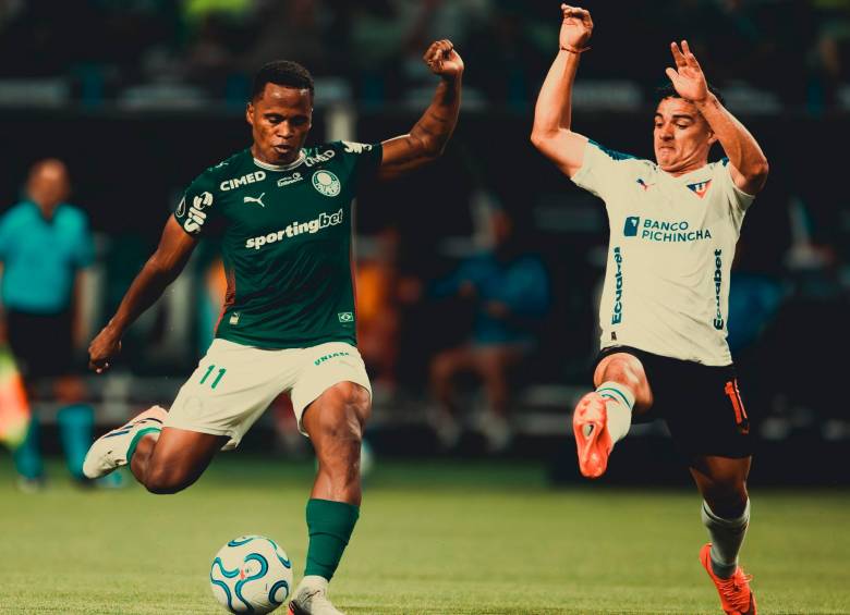 Jhon Arias llegó a Palmeiras en enero de 2025. FOTO: Instagram jhonariasa