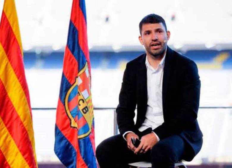 Sergio “Kun” Agüero pasó por Independiente, Atlético de Madrid, Manchester City y Barcelona. Foto: @FCBarcelona