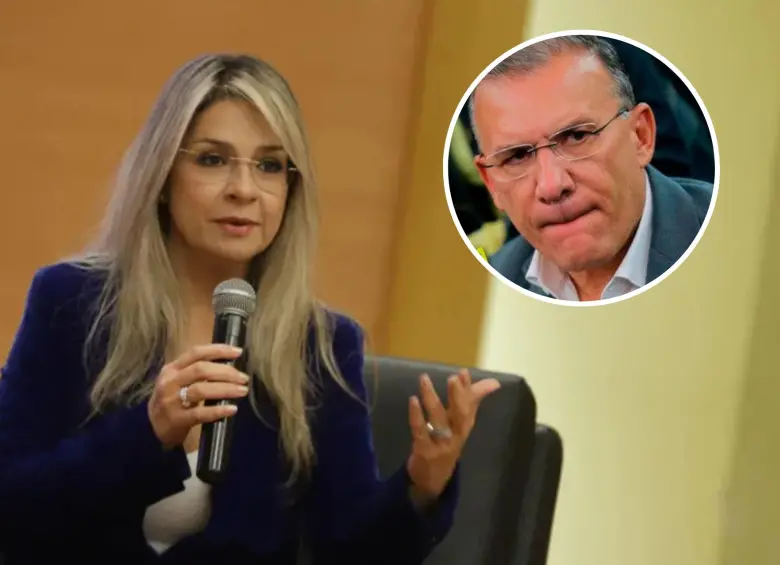 Vicky Dávila y Roy Barreras. Fotos: El Colombiano