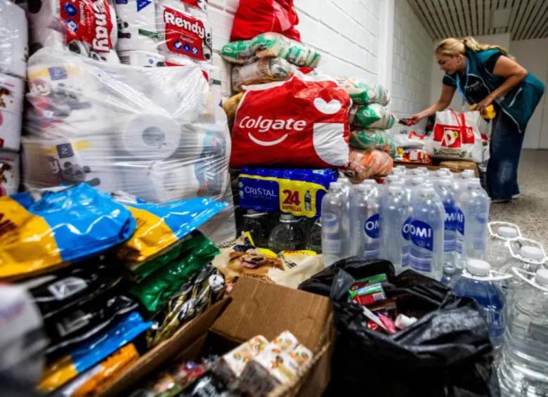 El sector empresarial ha movilizado casi $500.000 millones y toneladas de ayudas para atender la emergencia y apoyar la reconstrucción tras el terremoto. Foto: Julio Herrera