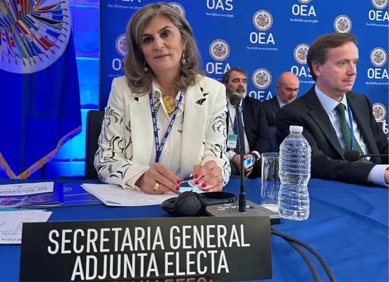 Laura Gil, secretaria adjunta general de la OEA. Foto: OEA.