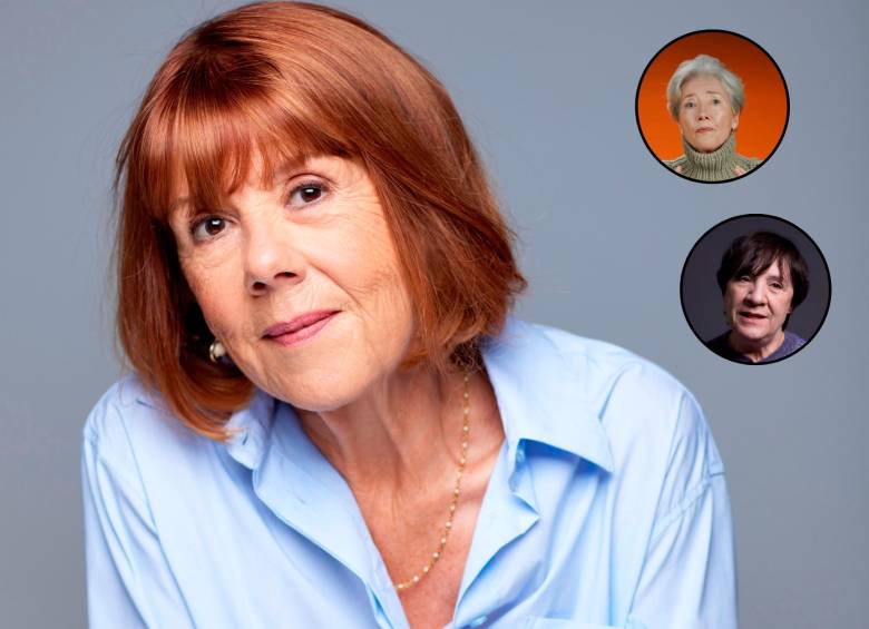 El libro de Gisèle Pelicot se lanzó este martes 17 de febrero en más de 20 países en el mundo. En los círculos, las actrices que serán las voces del audiolibro en inglés y español. Foto Cortesía Pascal Ito / Editions Flammarion y @penguinau