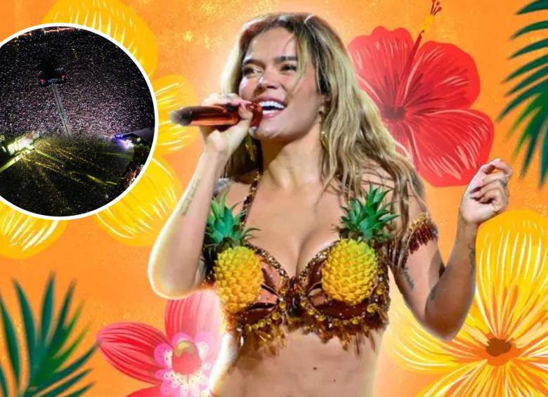 Karol G anunció su gira mundial “Viajando Por El Mundo Tropitour”. Foto: Getty / Diseño: Julián Jaramillo / Alcaldía de Itagüí