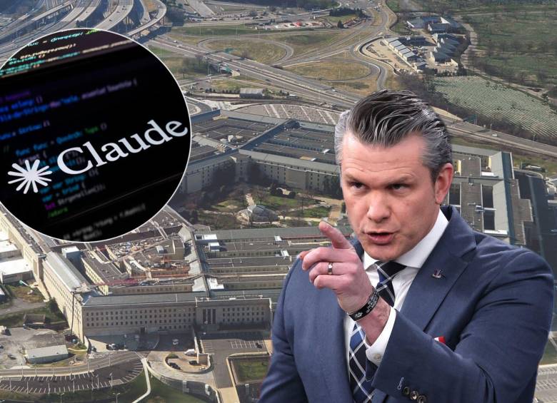 Pete Hegseth catalogó a la empresa Anthropic como un riesgo para la cadena de suministro de seguridad nacional de Estados Unidos. Foto: Getty Images