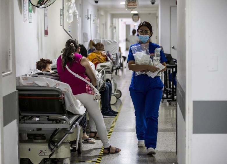 El Hospital General Medellín es uno de los más golpeados por los retrasos en los pagos de las EPS intervenidas por el Gobierno Nacional. FOTO: Julio César Herrera Echeverri